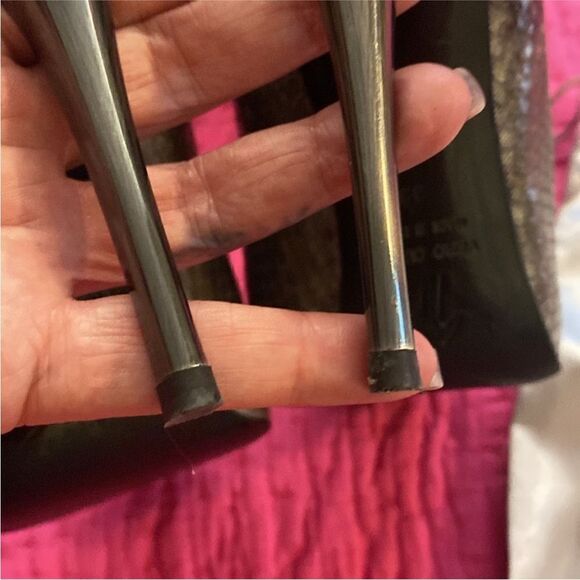 Giuseppe Zanotti Black Stiletto Heels with Pointed Toe, US9 - Picture 7 of 13